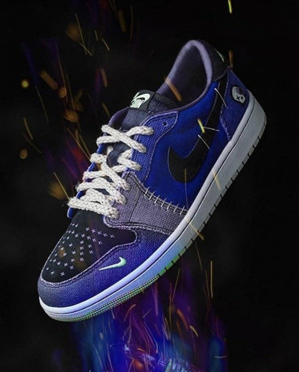 حذاء Air Jordan 1 Low OG Zion Voodoo البديل