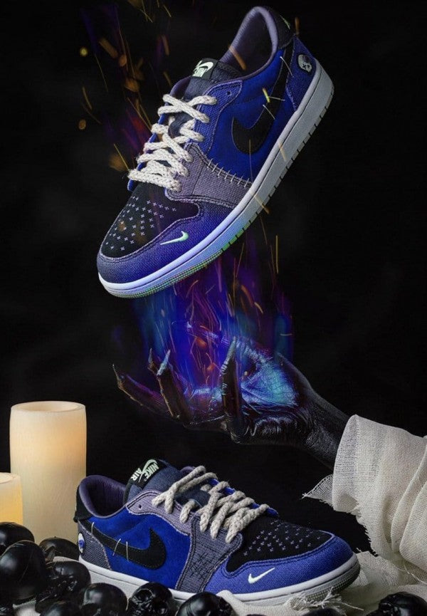 حذاء Air Jordan 1 Low OG Zion Voodoo البديل