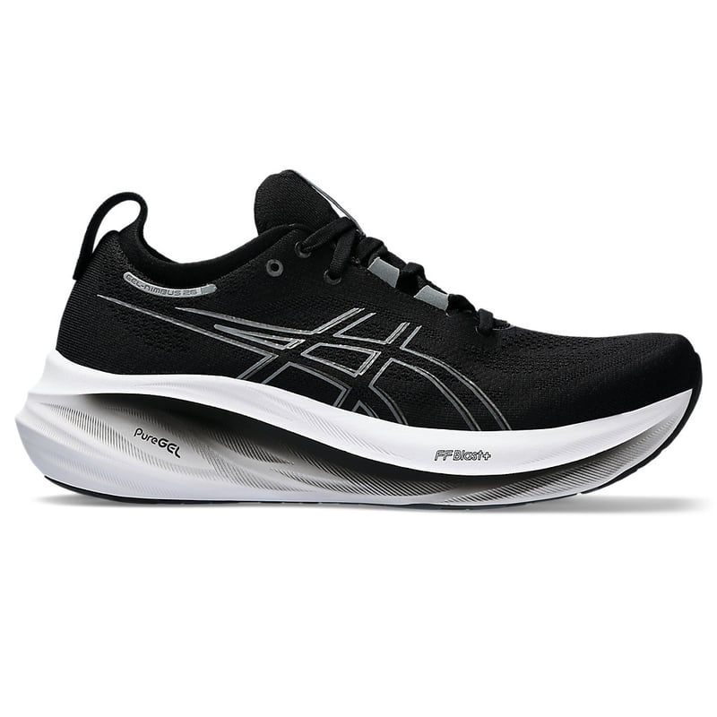 حذاء Asics Gel-Nimbus 26 أسود ورمادي جرافيت