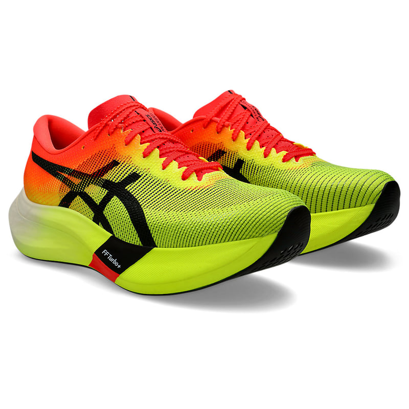 حذاء Asics Metaspeed Edge Paris Safety أصفر وأسود
