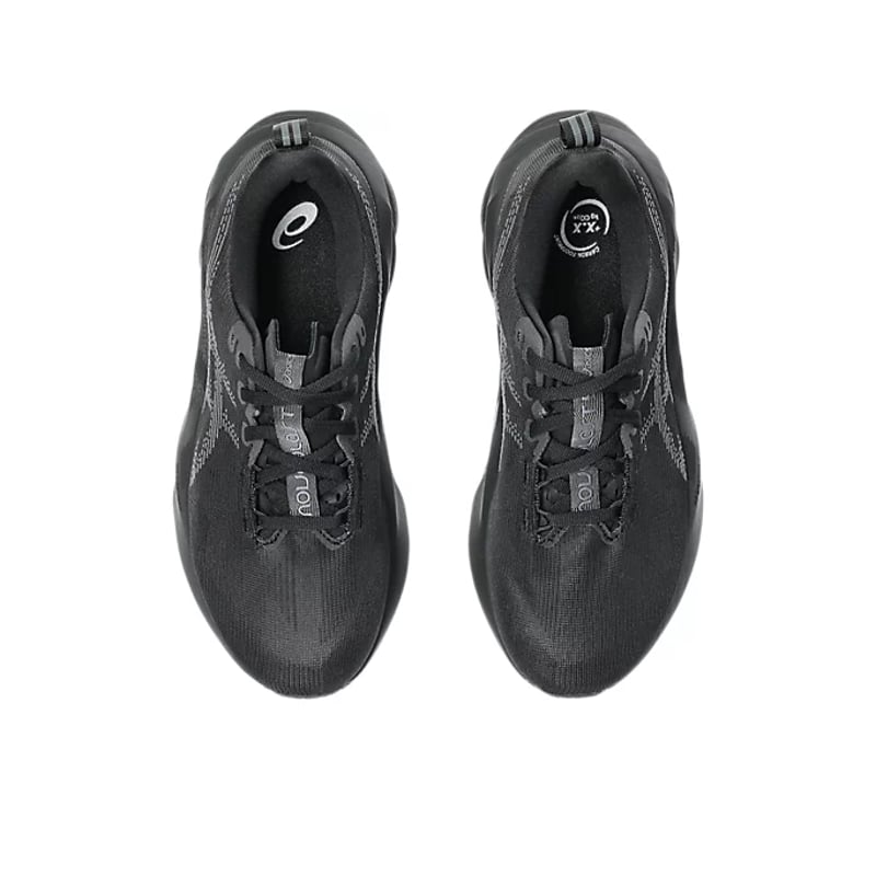 حذاء Asics Novablast 5 باللون الأسود والرمادي