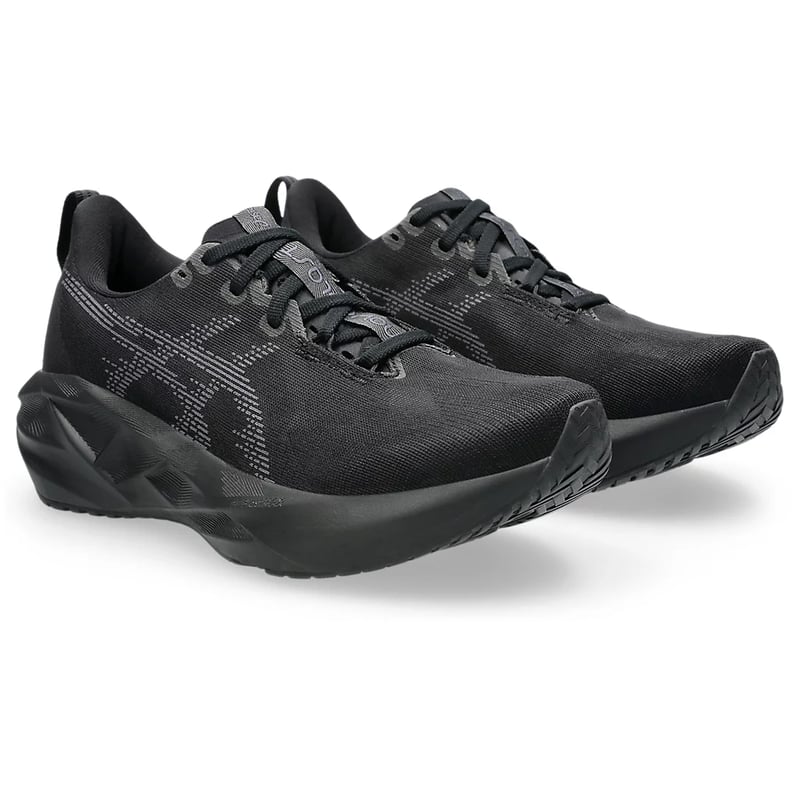 حذاء Asics Novablast 5 باللون الأسود والرمادي