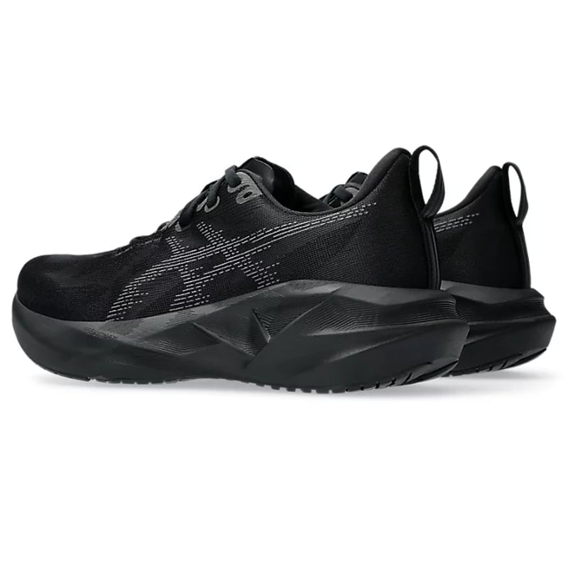 حذاء Asics Novablast 5 باللون الأسود والرمادي