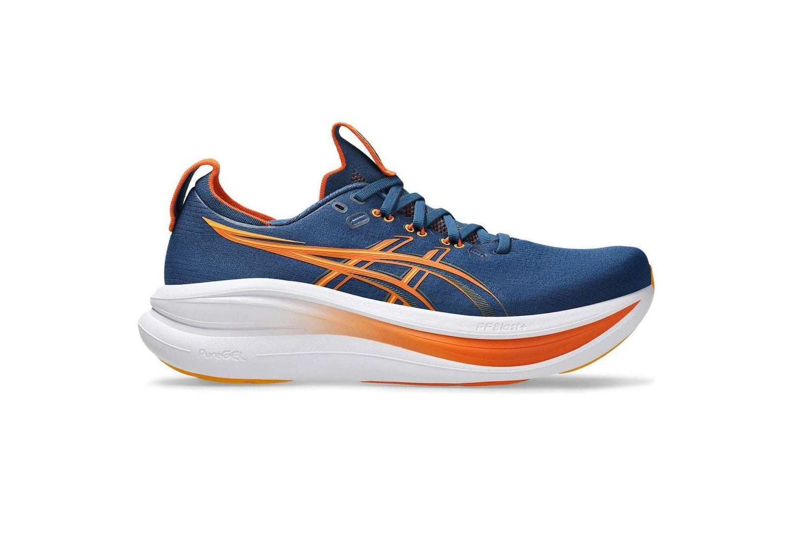Asics-Gel-Nimbus-28-Twilight-Blue-Anzu.jpg Asics Gel-Nimbus 28 Twilight Blue & Anzu - Image 1