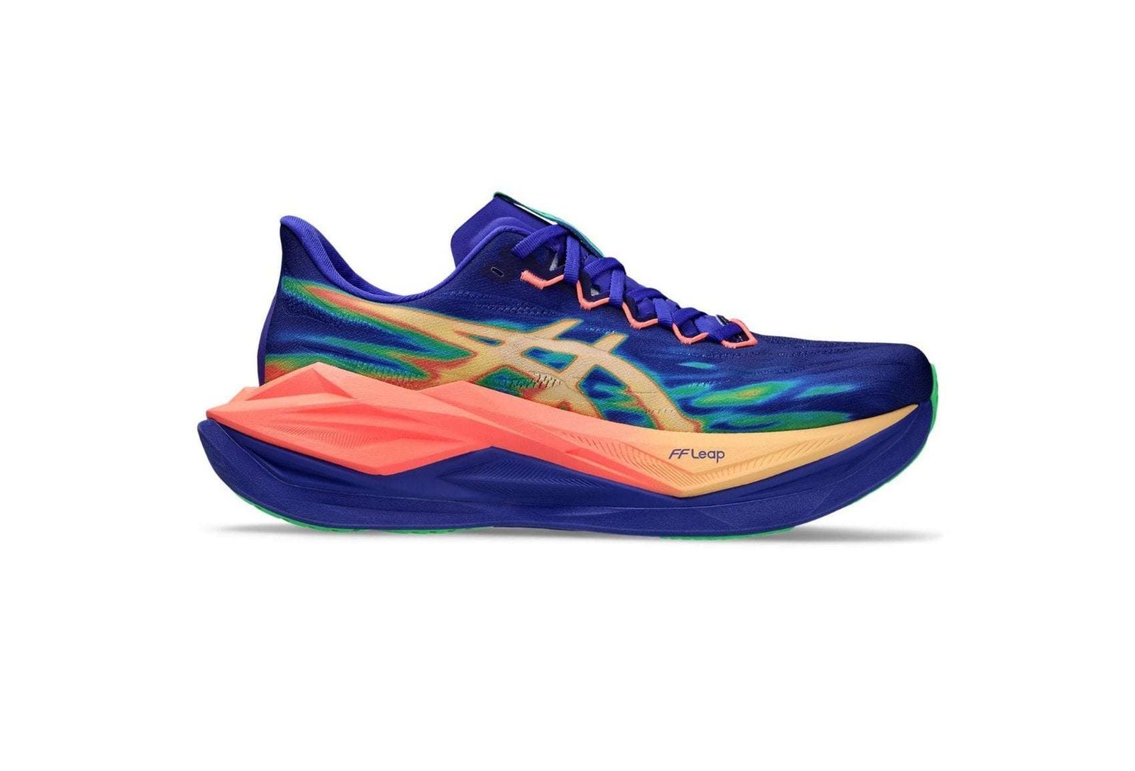 1013a177-400-2.jpg Asics Superblast 3 Cobalt Burst & Light Orange - Image 1