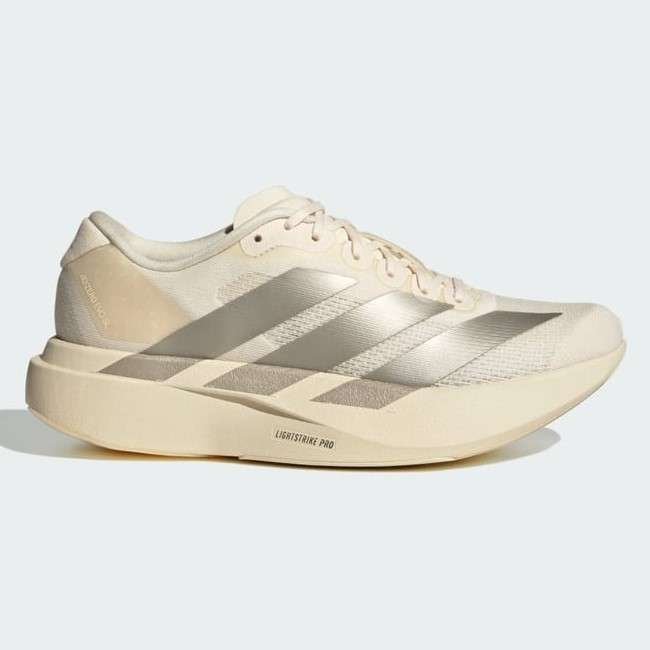 Adidas-Adizero-Evo-SL-Wonder-White-Cyber-Metallic-1.jpeg Adidas Adizero Evo SL Wonder White & Cyber Metallic - Image 1